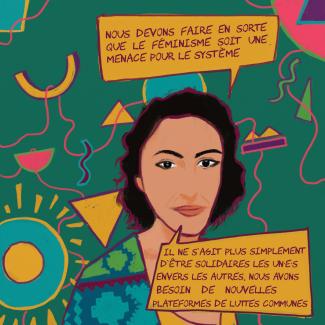 Dilar Dirik « Nous devons faire en sorte que le féminisme soit une menace pour le système » « Il ne s’agit plus simplement d’être solidaires les un·e·s envers les autres, nous avons besoin de nouvelles plateformes de luttes communes »